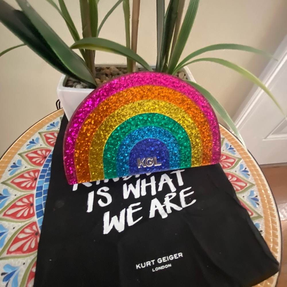 Kurt Geiger London Rainbow Clutch bag - Picture 1 of 6